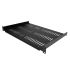 Black Shelf, 1U, 25kg Load, 483mm x 483mm