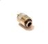 RS PRO, jack Cable Mount UHF Connector, 50Ω, Solder Termination, Straight Body
