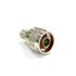 RS PRO Straight 50Ω Coaxial Adapter N Plug to Type F Socket 300MHz