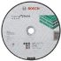 Bosch Aluminium Oxide Cutting Disc, 230mm x 3mm Thick, P24 Grit