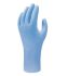 Showa Blue Nitrile Disposable Gloves, Size Small