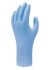 Showa Blue Nitrile Disposable Gloves, Size Medium