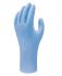Showa Blue Nitrile Disposable Gloves, Size XL