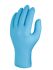 Skytec Blue Powder-Free Nitrile Disposable Gloves, Size 7, Small