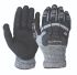 FRONTIER Grey Cut Resistant Work Gloves, Size 8
