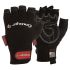 FRONTIER Black Leather Breathable Work Gloves, Size 9