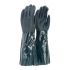 FRONTIER Green PVC Chemical Resistant Work Gloves, Size 9