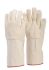 FRONTIER White Cut Resistant Work Gloves, Size 10