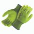 FRONTIER Yellow Nylon Extra Grip Work Gloves, Size 9