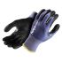 FRONTIER Blue HPPE/Nylon/Glass Cut Resistant Work Gloves, Size 8, Medium