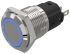 Indicador LED EAO 82, Azul, Ø montaje 16mm, 12V ac/dc, IP65, IP67