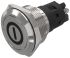 EAO 82 Series Push Button Switch, Momentary, Panel Mount, 22.3mm Cutout, SPDT, 240V, IP65, IP67