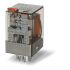 Finder Plug-In Mount Relay, 48V dc Coil, 6A Switching Current