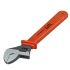 Nastavitelný klíč, celková délka: 156 mm, Termoplastová rukojeť Ne ITL Insulated Tools Ltd