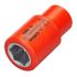 ITL Insulated Tools Ltd 1/4 in Drive 4mm Insulated Standard Socket, 6 point, VDE/1000V, 41 mm Overall Length