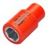 ITL Insulated Tools Ltd 1/4 in Drive 13mm Insulated Standard Socket, 6 point, VDE/1000V, 41 mm Overall Length