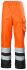 Orange Unisex's Work Trousers 47in, 120cm Waist
