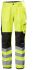 Yellow Unisex's Work Trousers 43in, 108cm Waist