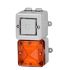 e2s AL100SONTEL Series Amber, Blue, Clear, Green, Opal, Red, Yellow Handset beacon/siren for phone, 230 V, IP66, Wall