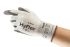 Ansell White Nylon Cut Resistant Work Gloves, Size 5, Polyurethane Coating