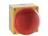 Unidad completa de botón pulsador Lovato LP9, color de botón Gris, rojo, SPDT