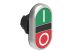 Lovato LPCBL71 Series Green, Red Momentary Push Button, 22mm Cutout