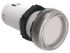 Lovato Leuchtmelder Platinum LPML 120V Klar, Ausschnitt-Ø 22mm LED Tafelmontage IP66, IP67, IP69K