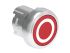 Lovato LPSB11 Series Red Momentary Push Button, 22mm Cutout