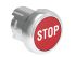 Lovato Red Push Button - Momentary, LPSB11 Series, 22mm Cutout, Round