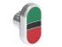 Lovato LPSB71 Series Green, Red Momentary Push Button, 22mm Cutout