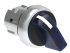 Lovato LPSSL12 Series 2 Position Selector Switch Head, 22mm Cutout, Blue Handle