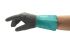 Ansell Green Nylon Chemical Resistant Work Gloves, Size 7, Nitrile Coating