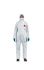 Ansell WH25T-00111-02 White Yes Polypropylene Protective Hood, Resistant to Liquids