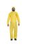 Ansell YY23T-00132-02 Yellow Yes Polyethylene, Polypropylene Protective Hood, Resistant to Chemical, Oil