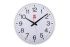 RS PRO White Analogue Wall Clock, 420mm Diameter