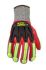 Ansell 68-808 Red HPPE Abrasion Resistant, Cut Resistant Cut Resistant Gloves, Size 8, Nitrile Coating