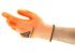 Ansell Orange Nylon General Purpose Work Gloves, Size 7, Small, Nitrile Coating