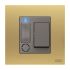 ABB Gold Push Button Light Switch, Millenium