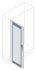 ABB AM2 Series Steel RAL 7035 Glazed Double Door, 800mm W, 1.8m L for Use with IS2 Enclosures