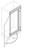 ABB Galvanised Steel Frame for Use with IS2 Enclosures, 1 per Package