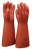 Sibille Black/Red Gloves, Size 12, Composite Lining, Composite Coating