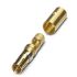 Phoenix Contact, VS-ST-KX-50-RG58 Series, Female Solder Cup D-Sub Connector Coaxial Contact, Gold Plated, 18 AWG