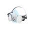 MSA Safety 10016038, 10222865, 10222866, 10222867, 10222869 Series Respirator Mask with Replacement Filters, Size M