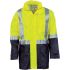 DNC 3879 Yellow/Navy Unisex Hi Vis Jacket, XXL