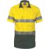 DNC 3887 Green, Yellow Hi Vis Polo Shirt