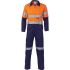 DNC Orange/Navy Hi Vis Overalls, 112R