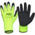 DNC Black/Yellow Abrasion Resistant, Dry Environment Latex Gloves, Size Medium, Latex Coating