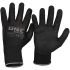 DNC Black General Purpose Work Gloves, Size XL, Nitrile Coating