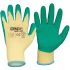 DNC Green Polycotton General Purpose Latex Gloves, Size XXL, Latex Coating