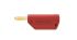 Schutzinger Red Male Banana Plug, Plug In Termination, 32A, 30 V ac/dc, 60 V ac/dc, Nickel Plating